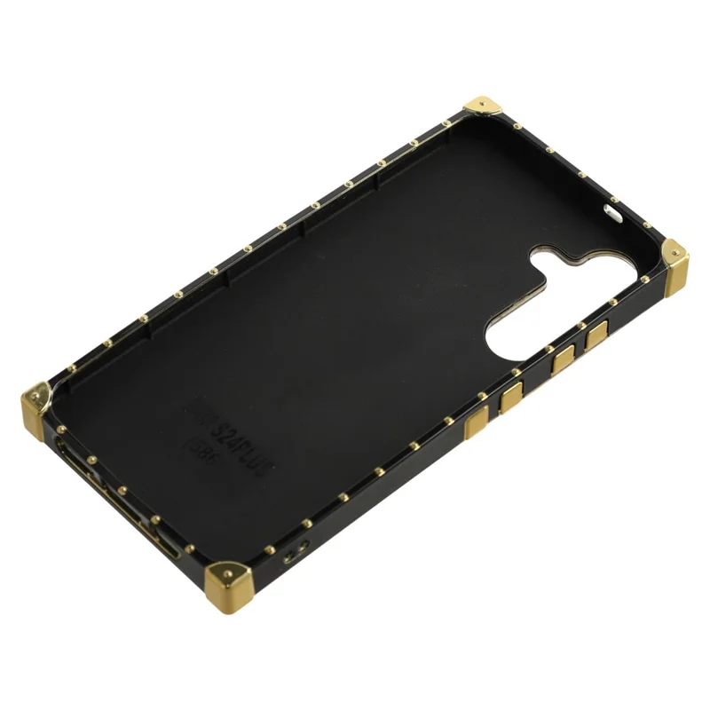 For Samsung Galaxy A26 5G Case TPU + PC Electroplated Butterfly Kickstand Phone Cover - Purple