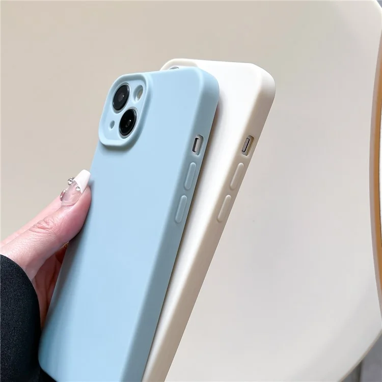 Achat en gros pour étui iPhone 14 / 13 Découpes précises Revêtement TPU de 2,0 mm Coque de téléphone - Violet foncé