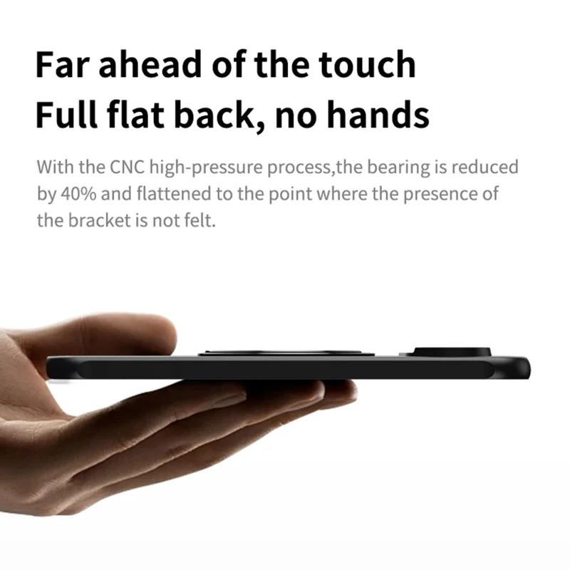 For Google Pixel 10 Pro XL Case Compatible with MagSafe TPU + Acrylic + Metal Kickstand Matte Phone Cover - Black