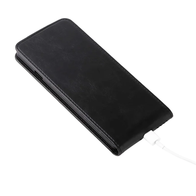 Pour TECNO Camon 40 4G Étui avec Support et Fermeture Magnétique à Rabat Vertical en Cuir avec Porte-Cartes - Noir