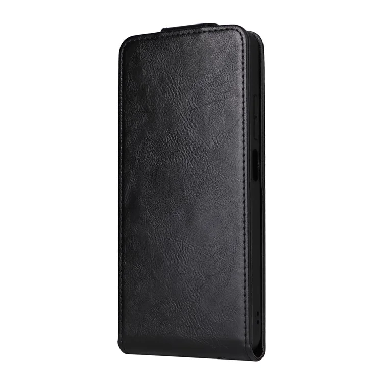 Funda con Soporte para Xiaomi Redmi A5 NFC (173,45 mm) con Cierre Magnético, Tapa Vertical de Cuero con Tarjetero - Negro