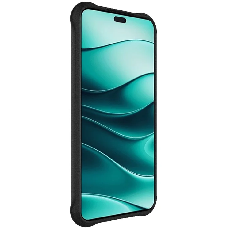 Étui IMAK pour Honor 400 Lite Coque de téléphone en TPU Protection antichoc avec airbag - Noir mat
