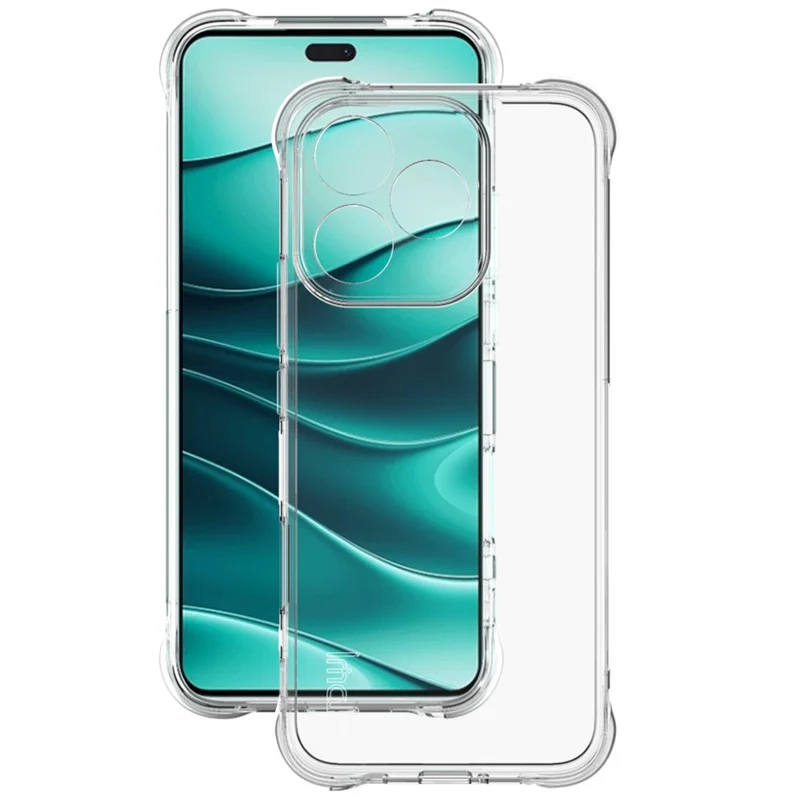 IMAK For Honor 400 Lite 5G Case TPU Phone Cover Airbag Shockproof Protection - Transparent