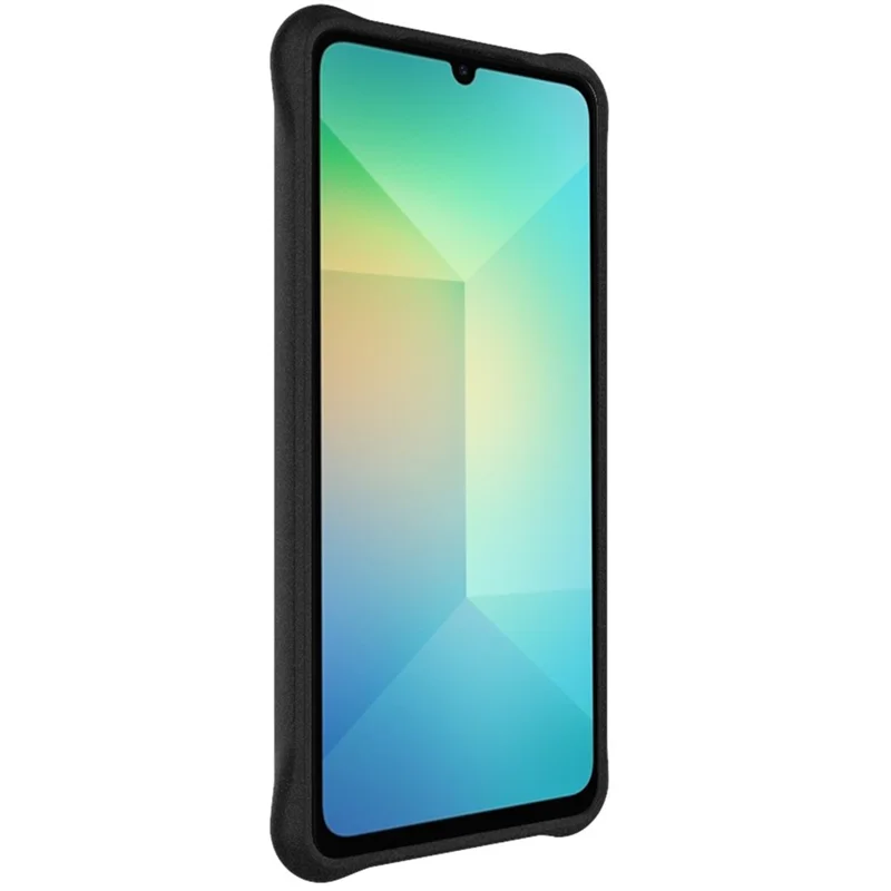 Étui IMAK pour Samsung Galaxy A06 5G Coque de téléphone TPU Protection Antichoc Airbag - Noir Mat