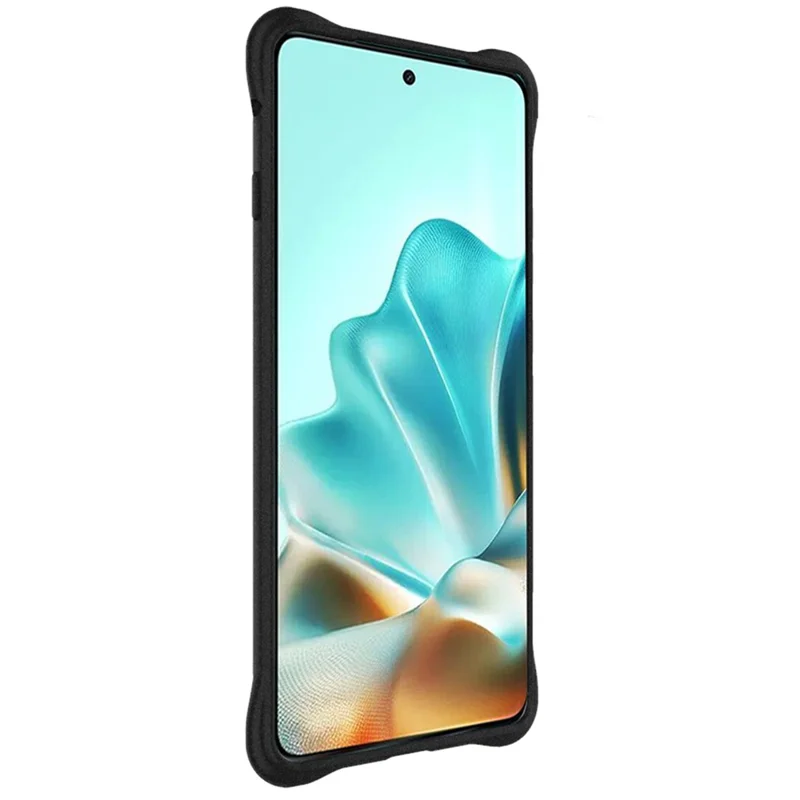 IMAK For Motorola Edge (2025) 5G Case TPU Phone Cover Airbag Shockproof Protection - Matte Black