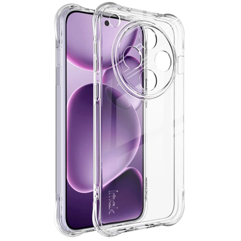 IMAK For Oppo Find X8s+ 5G Case TPU Phone Cover Airbag Shockproof Protection - Transparent