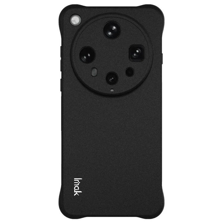 Étui IMAK pour Oppo Find X8 Ultra 5G Coque de téléphone TPU Protection antichoc avec coussin d'air - Noir mat