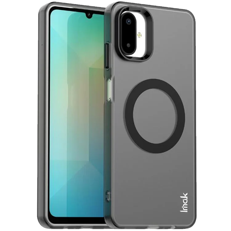 IMAK Hülle für Samsung Galaxy F06 5G / M06 5G - Kompatibel mit MagSafe, PC + TPU Schutzhülle für Rückseite des Handys