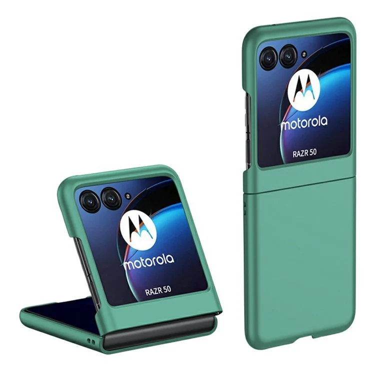 For Motorola Razr 60 Case Ultra Thin Skin Touch Rubberized Hard PC Phone Cover - Green