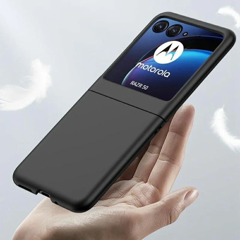 For Motorola Razr 60 Case Ultra Thin Skin Touch Rubberized Hard PC Phone Cover - Purple