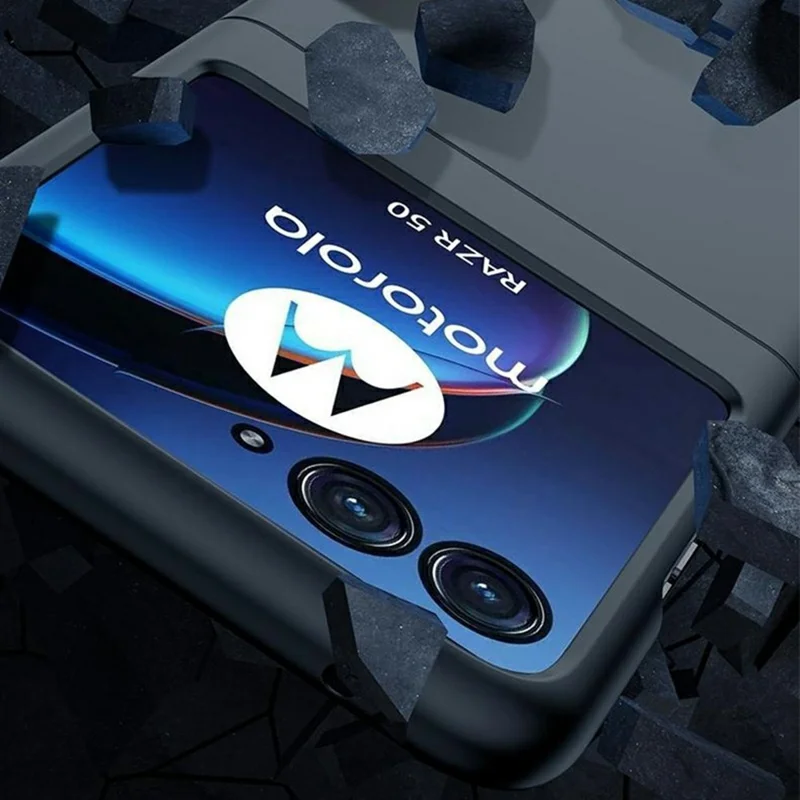 For Motorola Razr 60 Case Ultra Thin Skin Touch Rubberized Hard PC Phone Cover - Purple