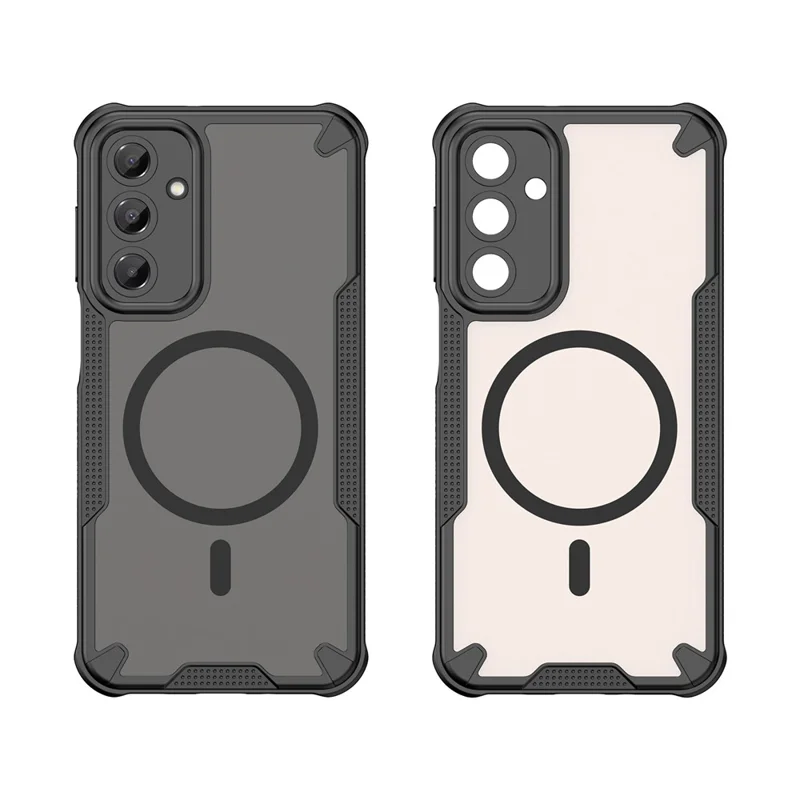 Bulk Purchasing For Samsung Galaxy A16 5G / A16 4G Magnetic Case Compatible with MagSafe TPU + PC Phone Back Cover - Black