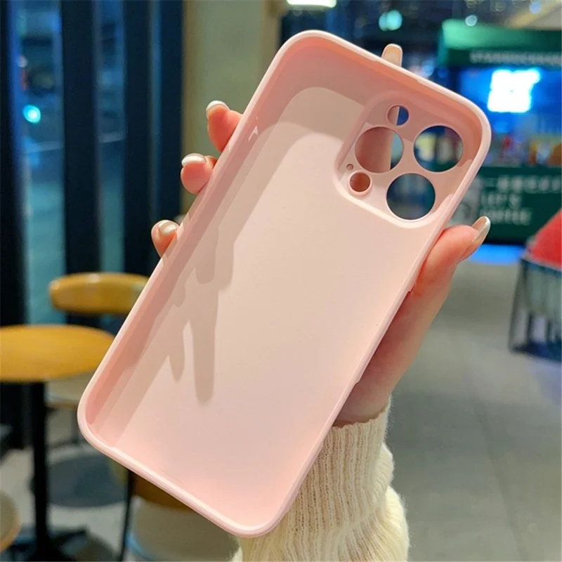 For iPhone 16 Pro Case Creative Chic Gourd Texture Leather + TPU Phone Cover - Pink