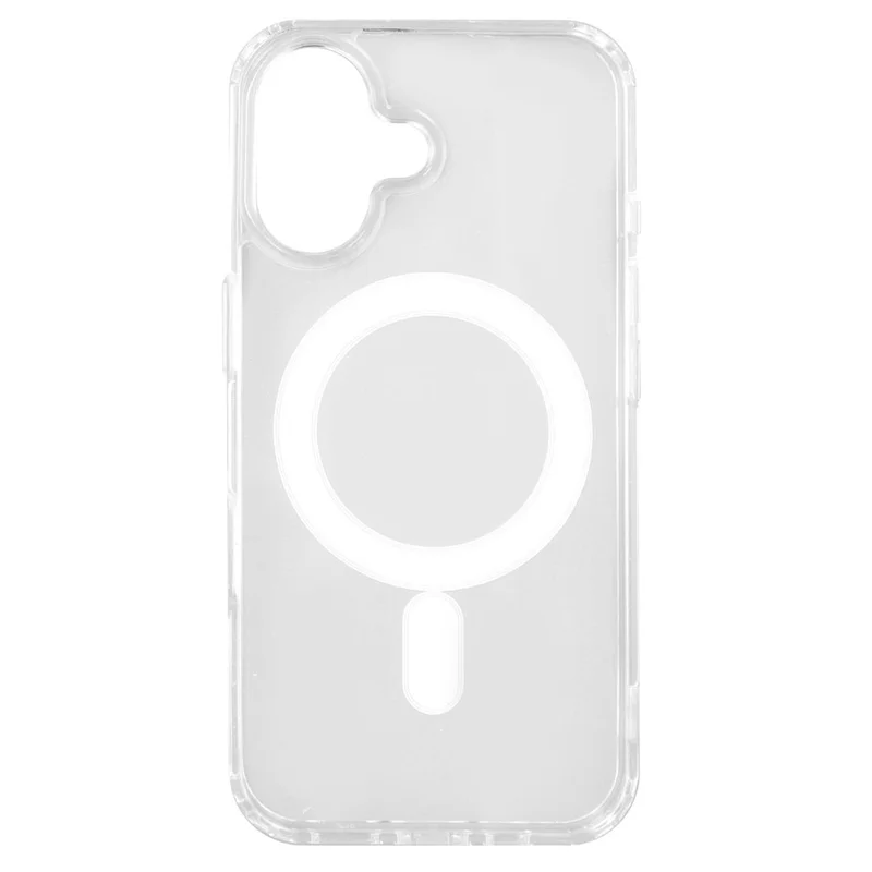 Acquisto all'ingrosso per custodia magnetica iPhone 16 in TPU + cover trasparente in acrilico per smartphone