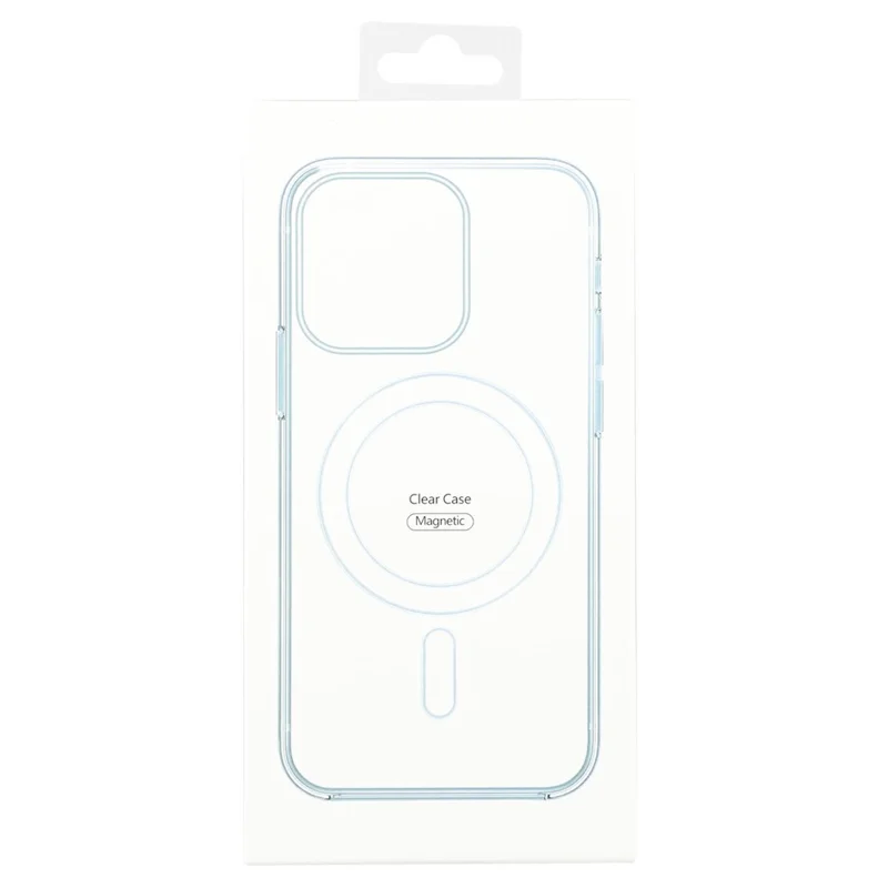 Оптовая закупка чехлов для iPhone 16 Pro Max с магнитной системой, прозрачный защитный чехол из TPU и акрила