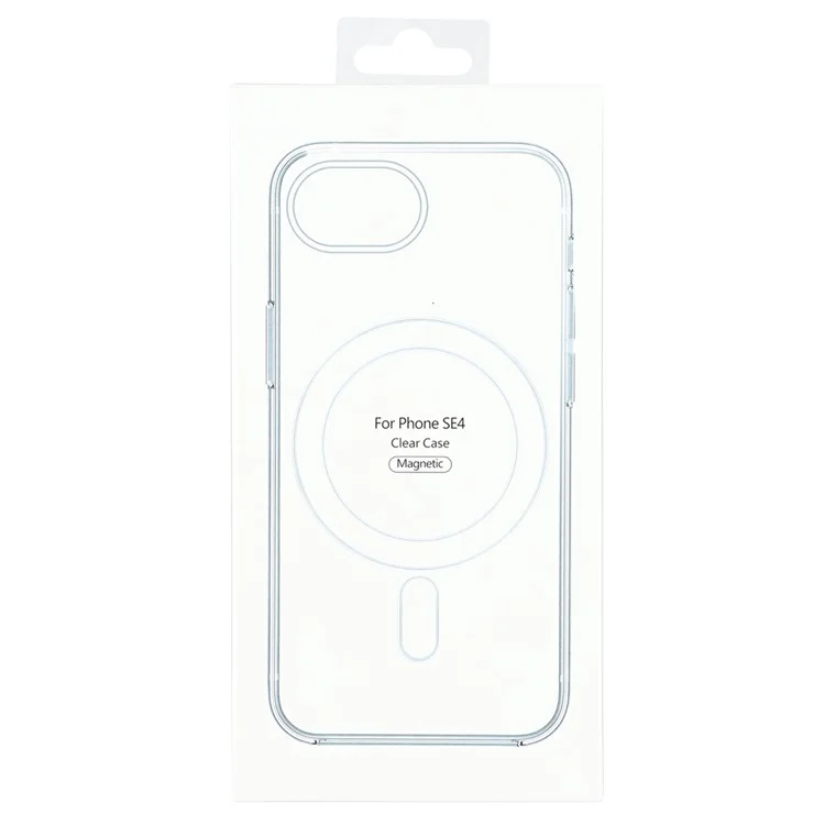 Bulk Purchasing For iPhone 16e Magnetic Case TPU + Acrylic Clear Phone Cover
