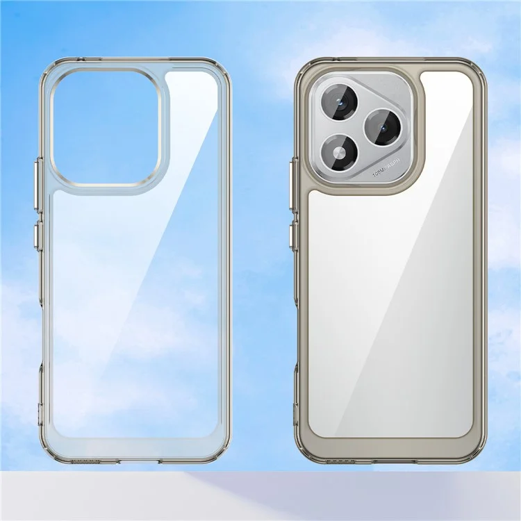 Funda For Honor 400 Lite de TPU + Acrílico Transparente - Gris Protectora