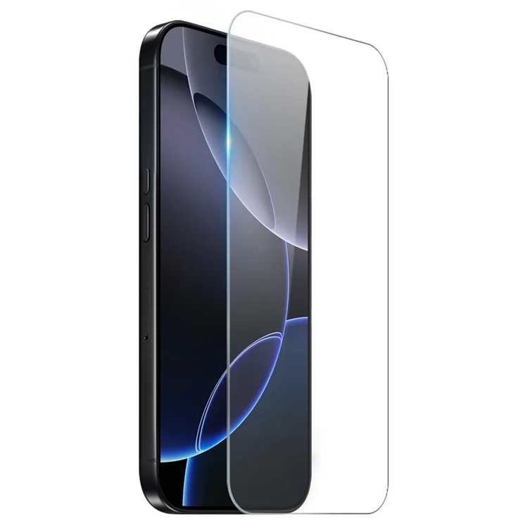 NORTHJO per iPhone 16 Pro Cover Trasparente per Telefono Antiurto a Quattro Angoli con Vetro Temperato