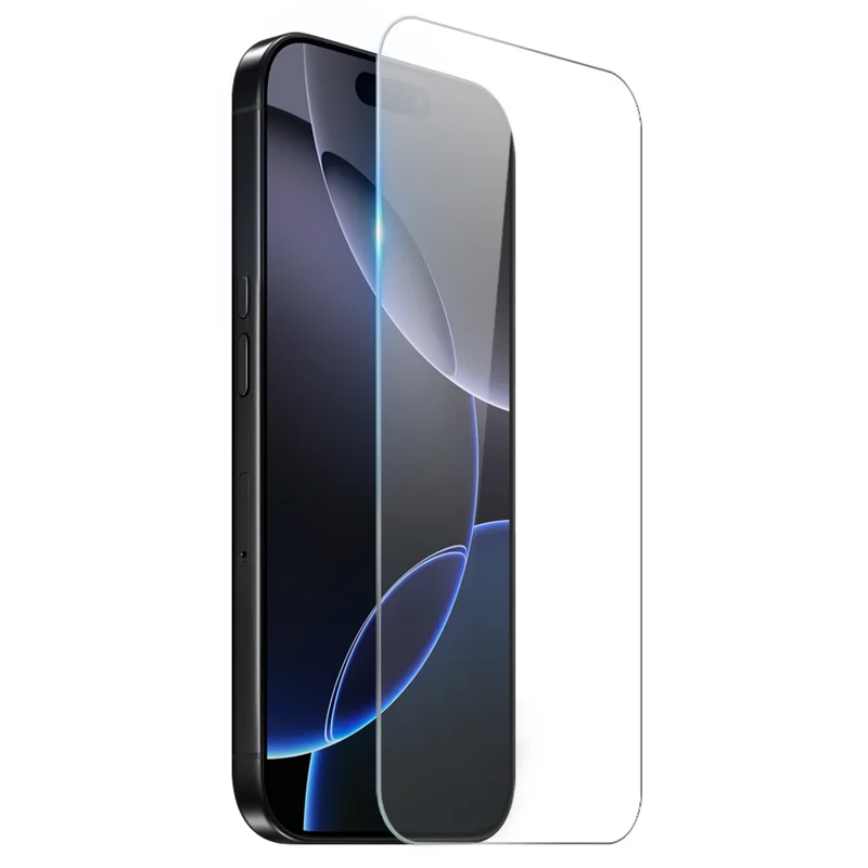 NORTHJO para iPhone 16 Pro Max Capa de Telefone Transparente à Prova de Choques com Proteção nos Quatro Cantos e Vidro Temperado