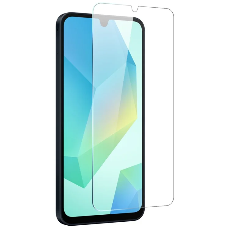 NORTHJO For Samsung Galaxy A16 4G  /  5G Clear Phone Case Four Corner Shockproof TPU Cover with Tempered Glass