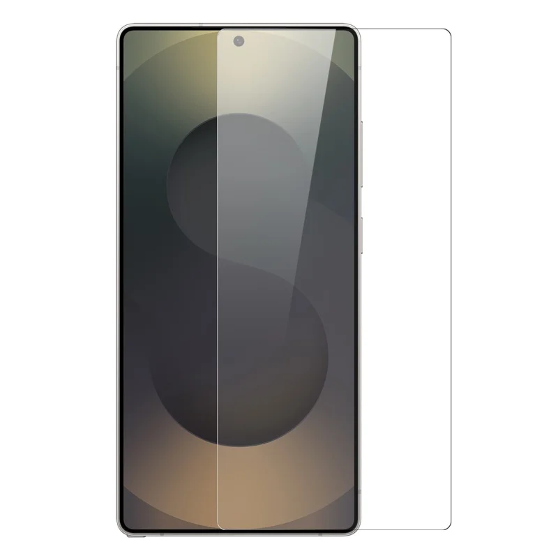 NORTHJO Funda Transparente Anticaídas TPU para Samsung Galaxy S25 Ultra con Cristal Templado y Soporte para Desbloqueo por Huella