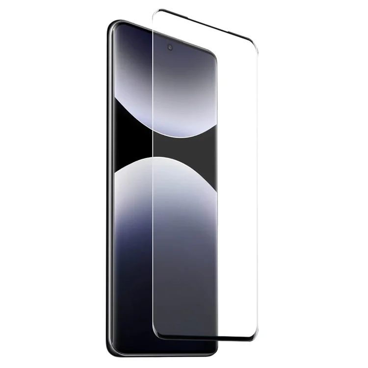 NORTHJO For Xiaomi Redmi Note 14 Pro+ 5G Clear Case Shockproof TPU Cover with 3D Curved Tempered Glass