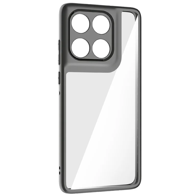 For Motorola Edge 60 5G / 60 Fusion 5G Case Shockproof PC + TPU Clear Back Phone Cover