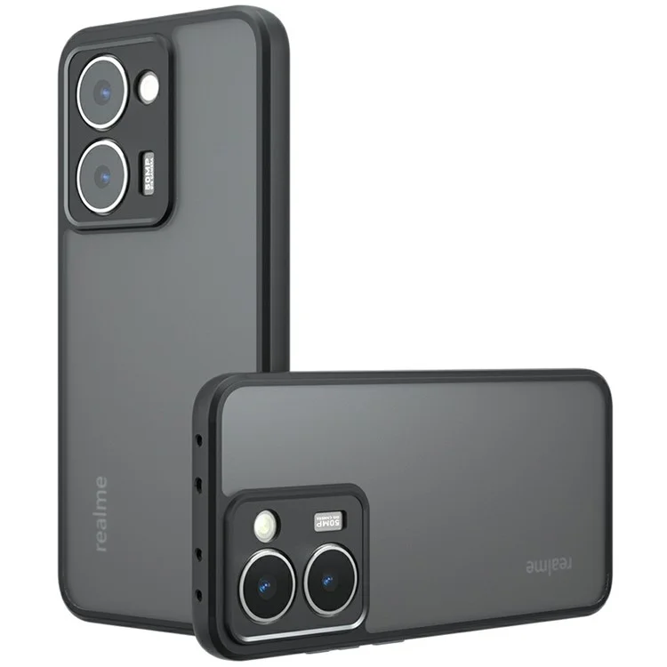 Funda para Realme P3 Ultra 5G Antigolpes de TPU + PC con Acabado Mate para Teléfono
