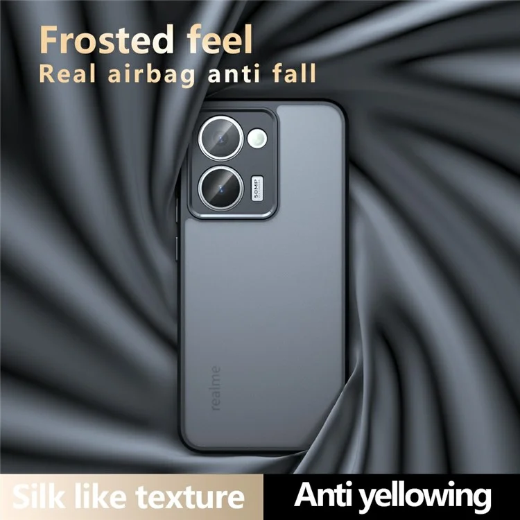 Funda para Realme P3 Ultra 5G Antigolpes de TPU + PC con Acabado Mate para Teléfono