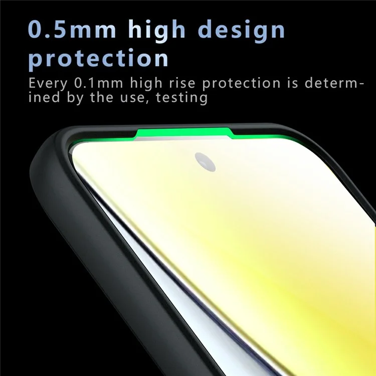 Funda para Realme P3 Ultra 5G Antigolpes de TPU + PC con Acabado Mate para Teléfono
