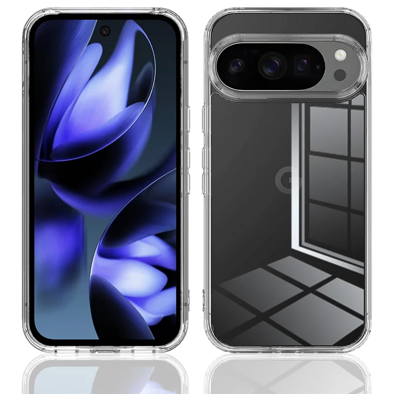 For Google Pixel 10 Pro Clear Phone Case TPU + Acrylic Shockproof Phone Back Cover