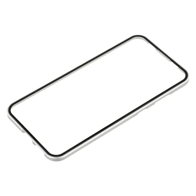 For Samsung Galaxy A56 5G Full Body Case Magnetic Tempered Glass Double-Sided Phone Case - Silver