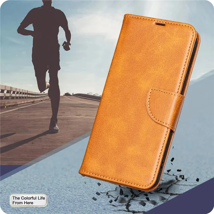 Cover per Xiaomi Redmi K80 Pro 5G / K80 5G / Poco F7 Pro 5G / F7 Ultra 5G Antiurto in Pelle PU con Slot per Carte di Credito - Giallo