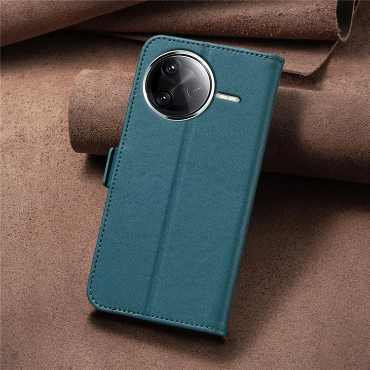 BINFEN COLOR BF31 PU Leather Case For Xiaomi Redmi K80 Pro 5G  /  K80 5G  /  Poco F7 Pro 5G  /  F7 Ultra 5G Flip Folio Phone Wallet Cover - Green