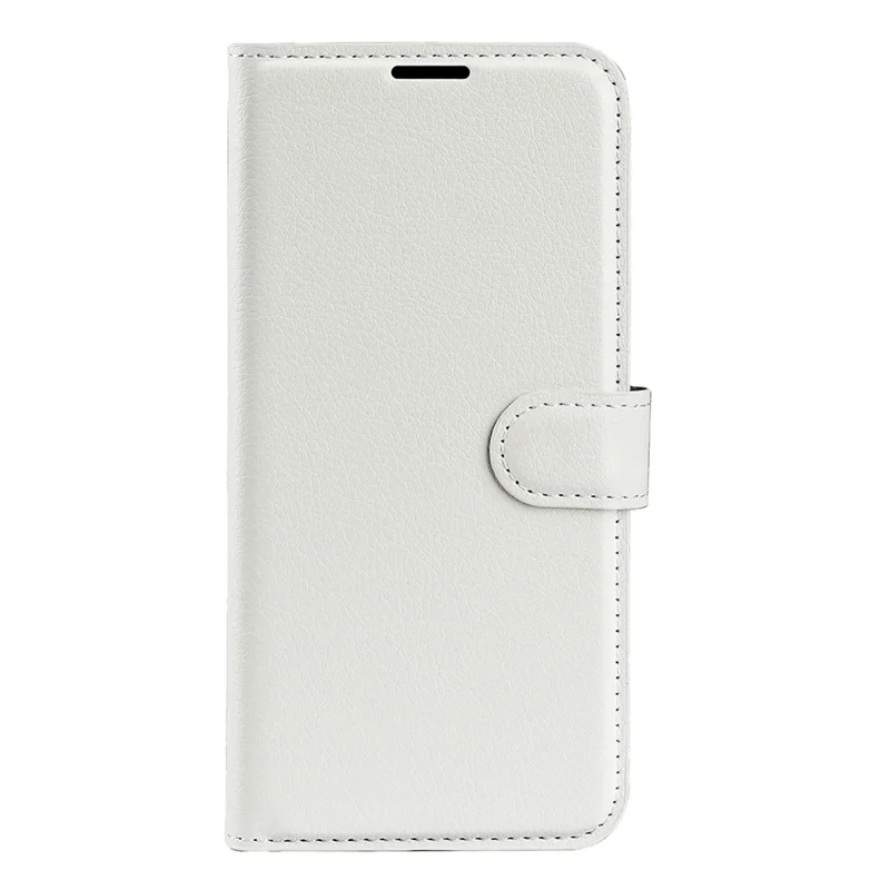 For Oppo F29 5G Case Litchi Texture Shockproof Leather Wallet Phone Cover - White