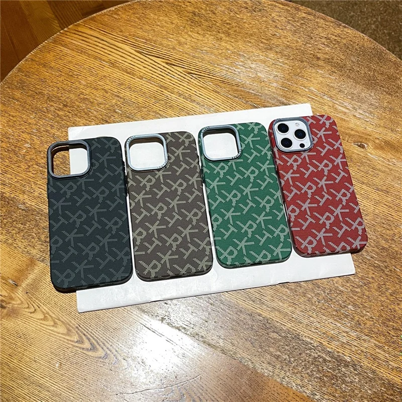 For iPhone 16 Pro Max Case Creative Pattern Hard PC Phone Back Cover - Green