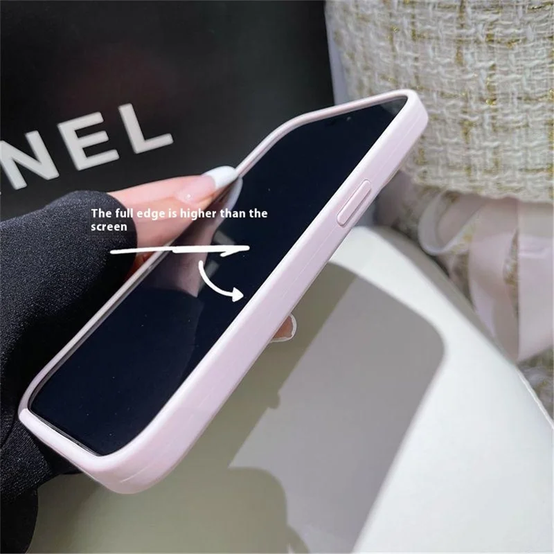 Bulk Purchasing For iPhone 13 Pro Max Case Precise Cutouts 2.0mm TPU Fiber Lining Phone Cover - Ivory White