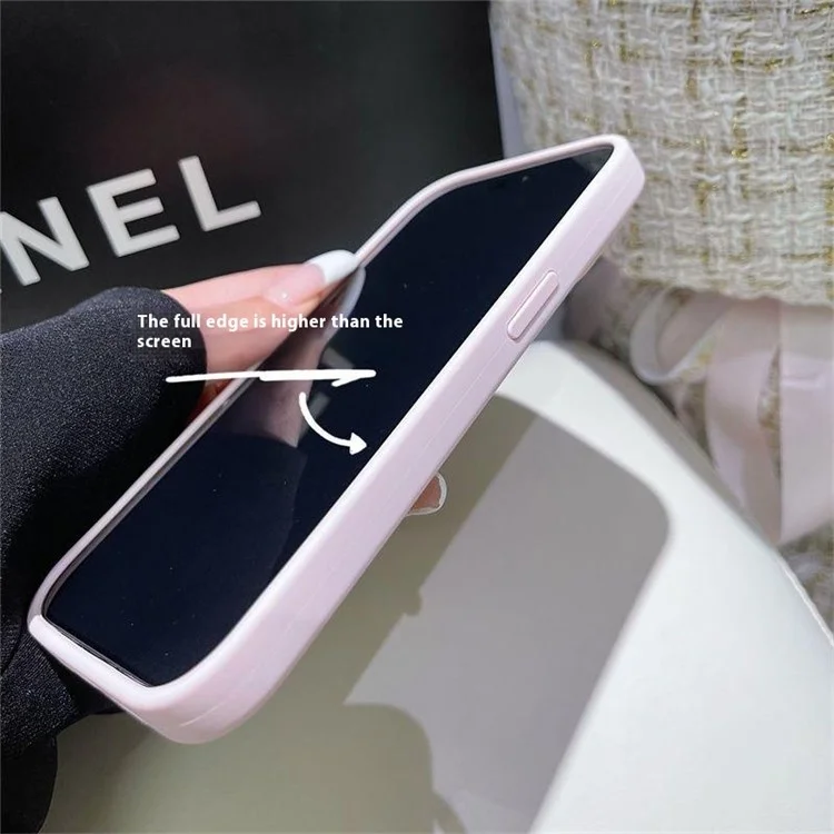 Großeinkauf für iPhone 12 Pro Hülle mit präzisen Ausschnitten 2,0 mm TPU-Faserfutter Handyhülle - Schwarz