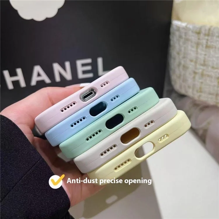 Großeinkauf für iPhone 12 Pro Hülle mit präzisen Ausschnitten 2,0 mm TPU-Faserfutter Handyhülle - Schwarz