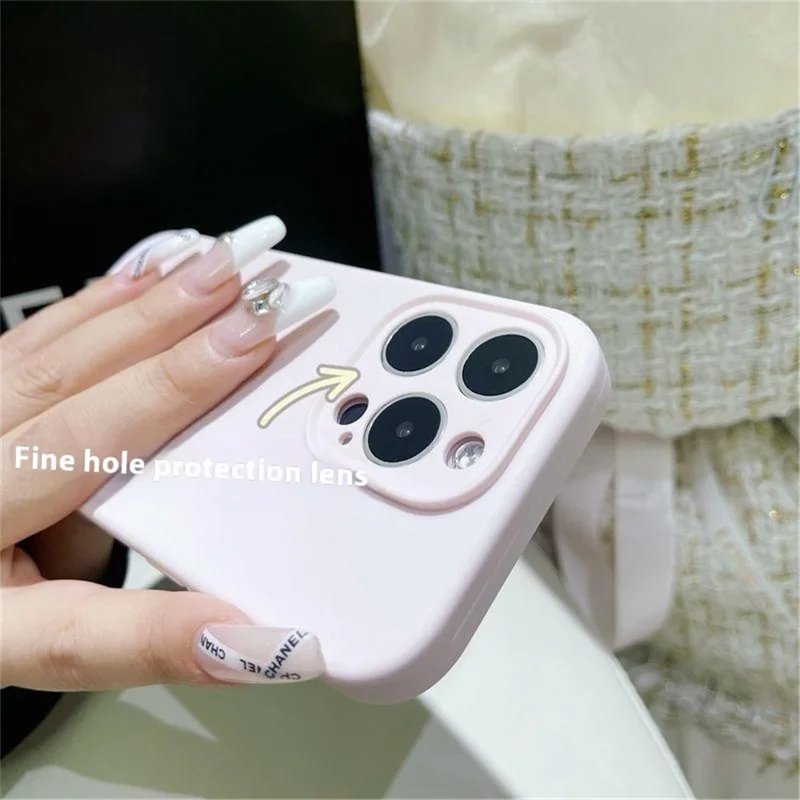 Bulk Purchasing For iPhone 12 Pro Max Case Precise Cutouts 2.0mm TPU Fiber Lining Phone Cover - Dark Grey