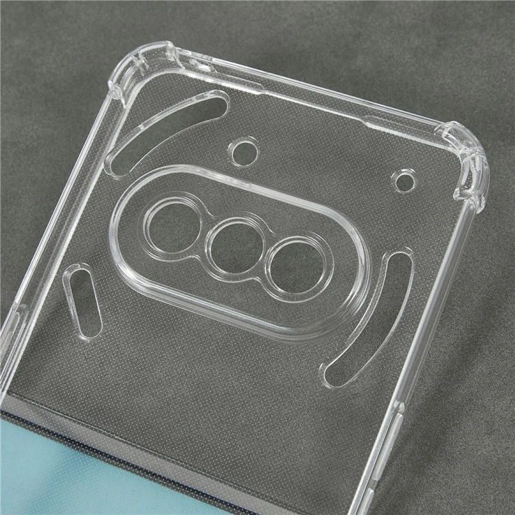 For Nothing Phone (3a) Phone Case Reinforced Four Corner Anti-Drop Clear TPU Cover