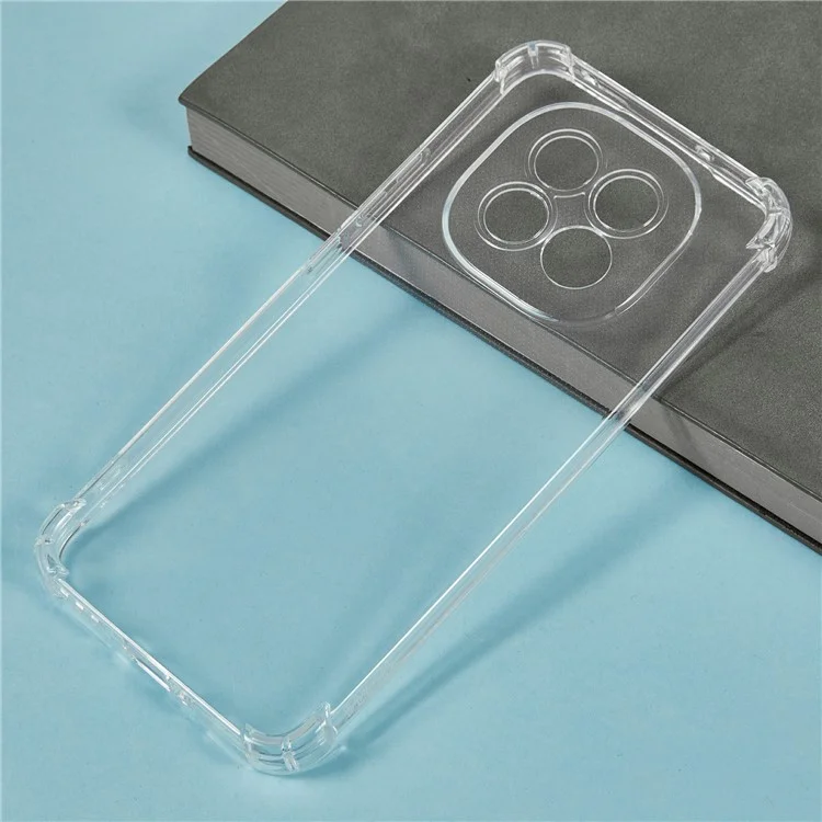 Étui de téléphone Oppo F29 5G Renfort des quatre coins Coque TPU transparente anti-chocs