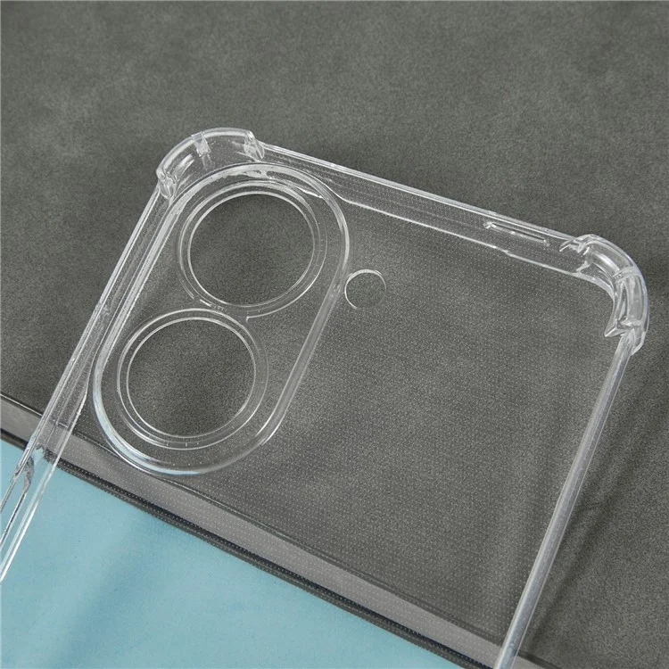 For Xiaomi Redmi A5 4G (171.7mm)  /  Poco C71 4G Phone Case Reinforced Four Corner Anti-Drop Clear TPU Cover