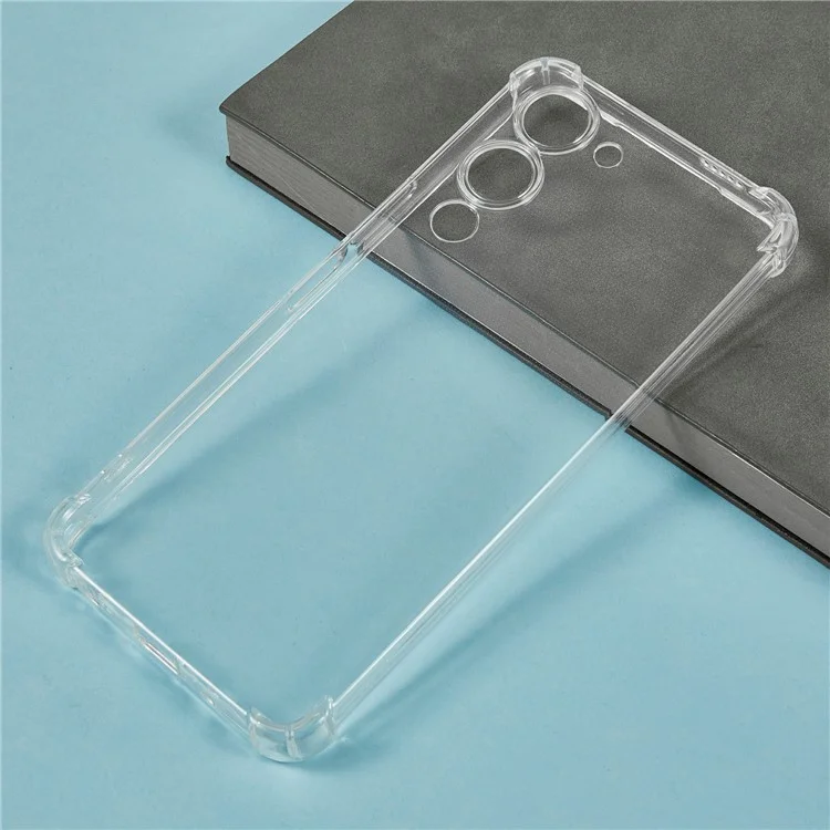 For vivo Y29s 5G  /  Y04 4G Phone Case Reinforced Four Corner Anti-Drop Clear TPU Cover