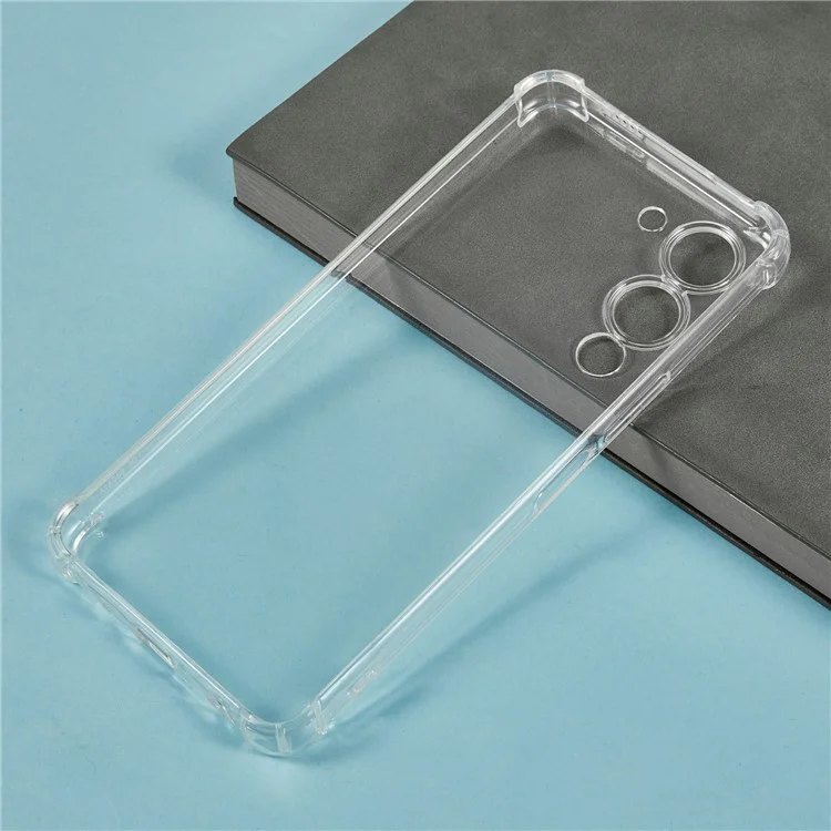 For vivo Y29s 5G  /  Y04 4G Phone Case Reinforced Four Corner Anti-Drop Clear TPU Cover