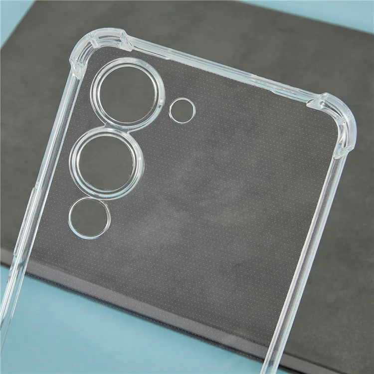 For vivo Y29s 5G  /  Y04 4G Phone Case Reinforced Four Corner Anti-Drop Clear TPU Cover