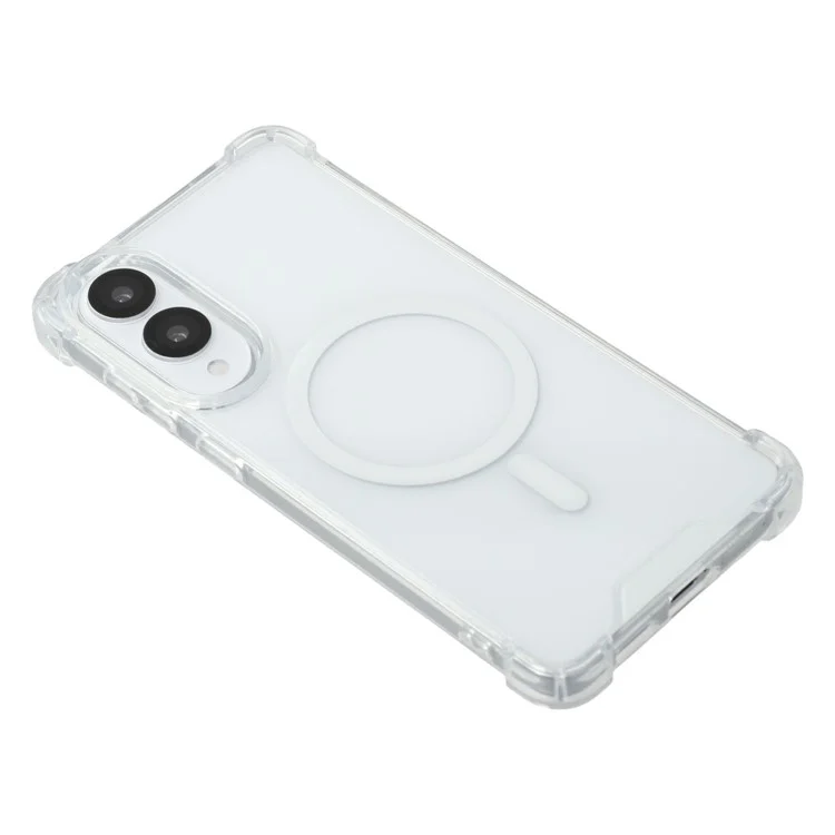 For Samsung Galaxy S25 Edge Case Compatible with MagSafe 1.5mm Shockproof Clear Phone Back Cover