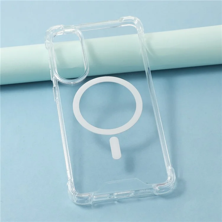 For Samsung Galaxy S25 Edge Case Compatible with MagSafe 1.5mm Shockproof Clear Phone Back Cover