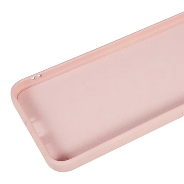 Achat en gros pour étui iPhone 13 Pro Max TPU 2,0 mm avec doublure en fibre - Découpe large pour objectif - Bleu saphir