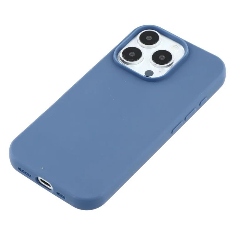 Bulk Purchasing For iPhone 15 Pro Max Case 1.6mm TPU Shockproof Phone Cover Large Lens Cutout - Sapphire